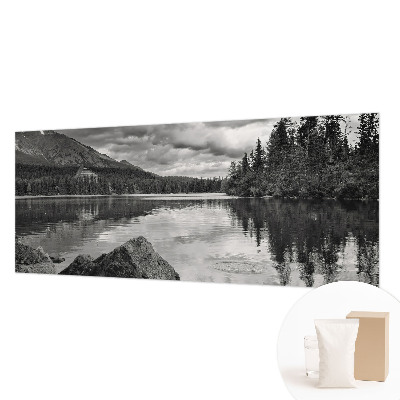 Høj kvalitet fototapet med bjergpanorama