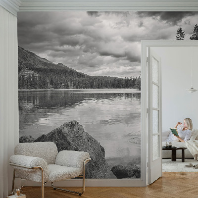 Høj kvalitet fototapet Bjergpanorama