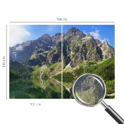Fototapet Maleriske bjerge