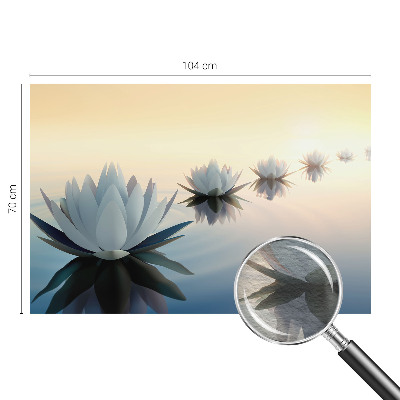 Non-woven fototapet med et motiv af en fredelig udsigt