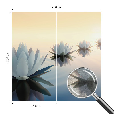 Non-woven fototapet med et motiv af en fredelig udsigt