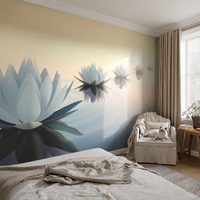 Non-woven fototapet med et motiv af en fredelig udsigt