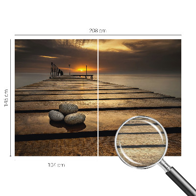 Væg tapet Solnedgang