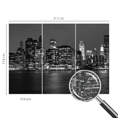 Tapet væg Natmetropol