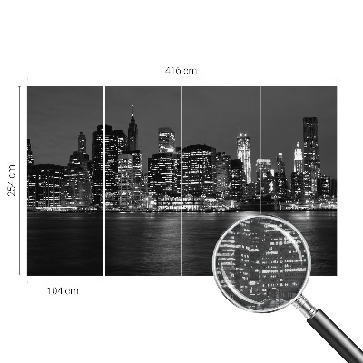 Tapet væg Natmetropol