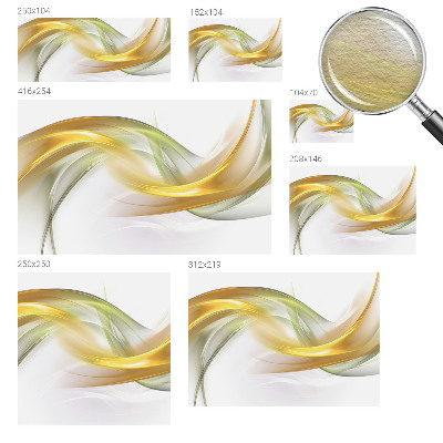 Fotovæg stue Flydende harmoni