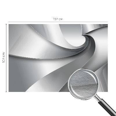 Fotovæg soveværelse Geometriske spiraler