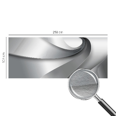 Fotovæg soveværelse Geometriske spiraler