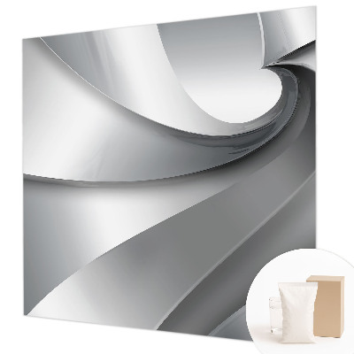 Fotovæg soveværelse Geometriske spiraler