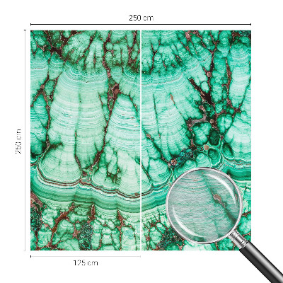 Modern fototapet Grønne mønstre