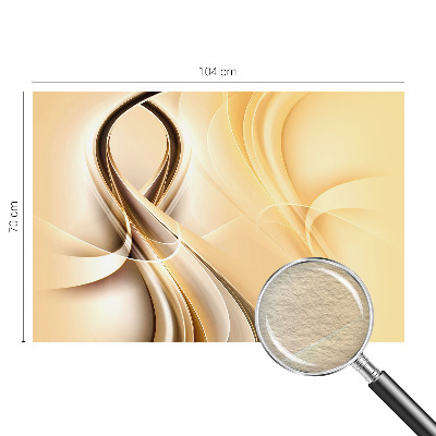 Høj kvalitet fototapet Bølgede linjer