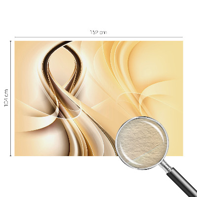 Høj kvalitet fototapet Bølgede linjer