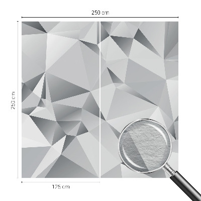 Foto tapet med abstrakt geometrisk motiv