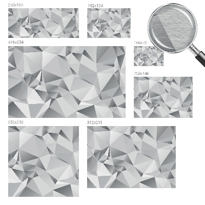 Foto tapet med abstrakt geometrisk motiv