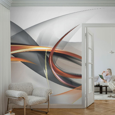 Non-woven fototapet med abstrakt dynamisk motiv