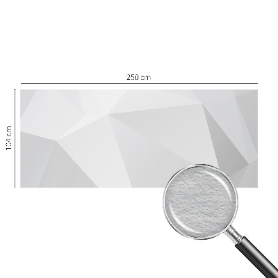 Vlies fototapet Grå trekanter