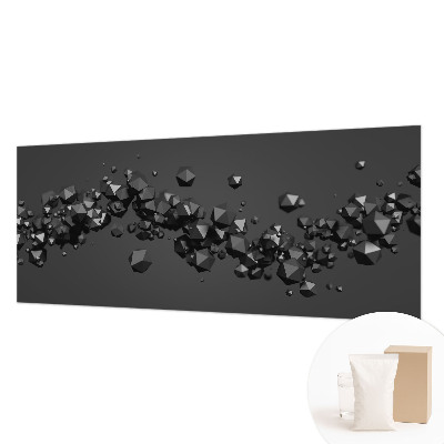 Fotovæg Sorte klumper