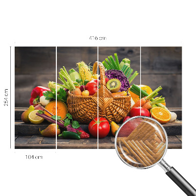 Fototapet soveværelse Frugtagtig rigdom