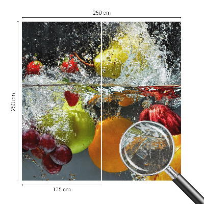 Fototapet til børn Frugt i vand