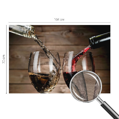 Fototapet børneværelse Glas vin