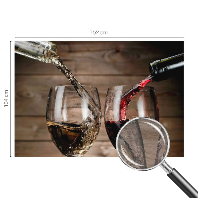 Fototapet børneværelse Glas vin