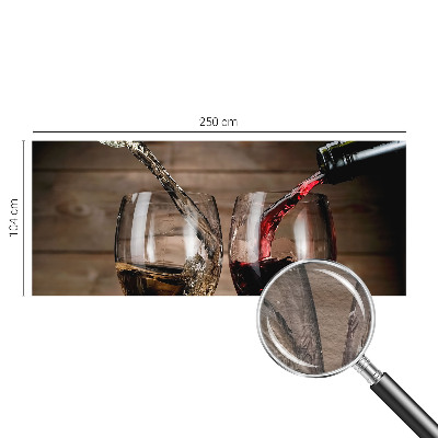 Fototapet børneværelse Glas vin