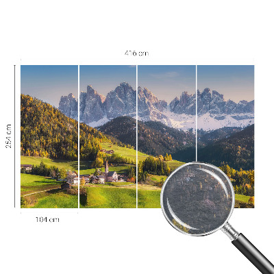 Modern fototapet Bjerglandskab