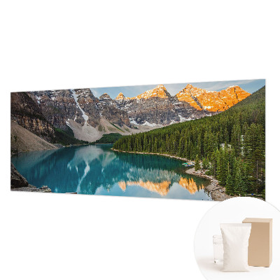 Stor fototapet Bjergrefleksion