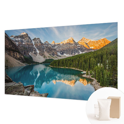 Stor fototapet Bjergrefleksion