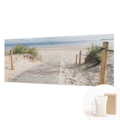 3D fototapet Trægangbro