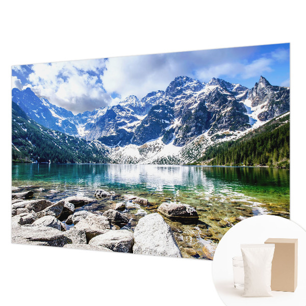 Foto tapet Bjerglandskab