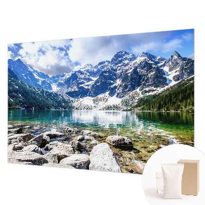 Foto tapet Bjerglandskab