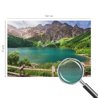 Fototapet soveværelse Bjerglandskab