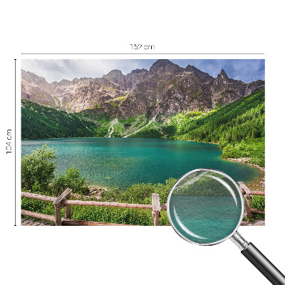 Fototapet soveværelse Bjerglandskab