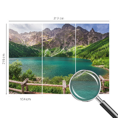 Fototapet soveværelse Bjerglandskab