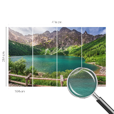 Fototapet soveværelse Bjerglandskab