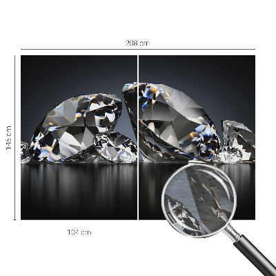 Væg tapet Krystalskønhed