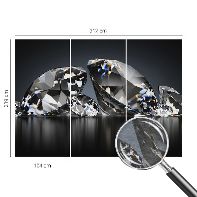 Væg tapet Krystalskønhed