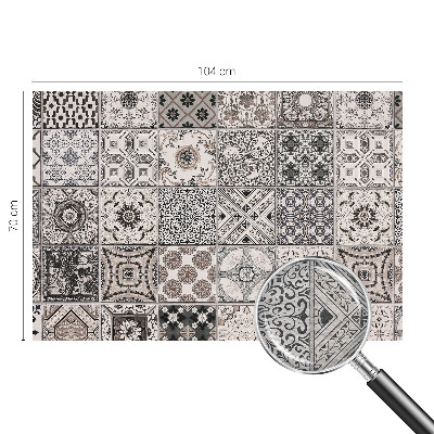 Tapet væg Flisemønstre