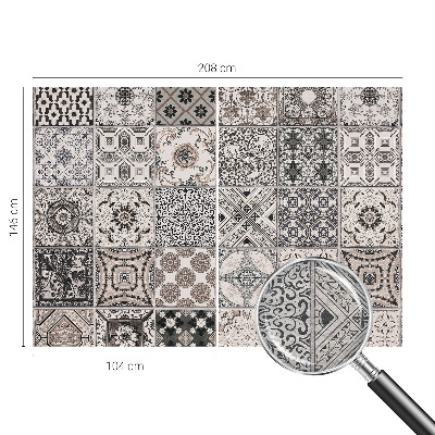 Tapet væg Flisemønstre