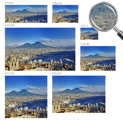 Fototapet soveværelse Panorama ved havet