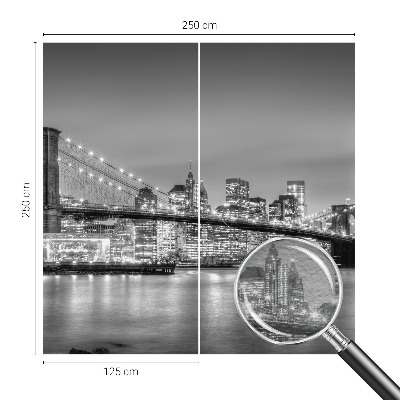 Fototapet børneværelse Metropolbroen