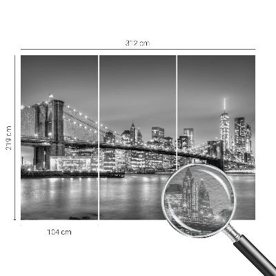 Fototapet børneværelse Metropolbroen