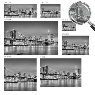 Fototapet børneværelse Metropolbroen