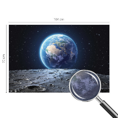 Fotovæg stue Kosmisk panorama