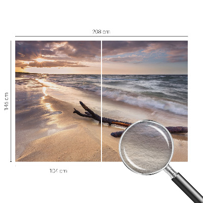 Fototapet efter mål Veststranden