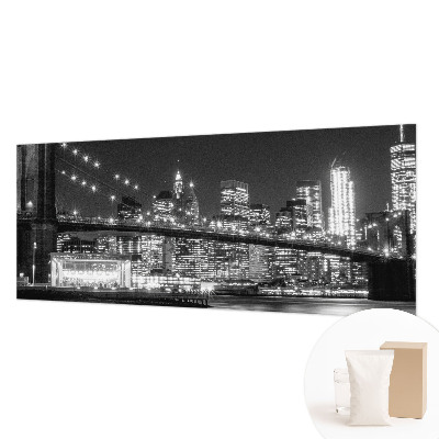 Fotovæg soveværelse Natpanorama