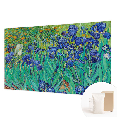 3D fototapet Haveblomster