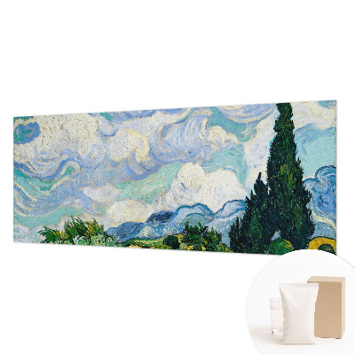 Stor fototapet Udtryksfulde skyer