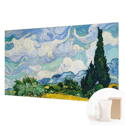 Stor fototapet Udtryksfulde skyer